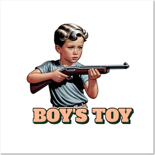 Boy's Toy Posters and Art